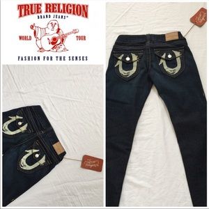 🚨 Final Sale🚨 True Religion Painted  Jeans